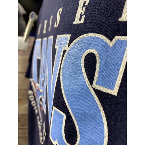 Vintage Tennessee Titans T Shirt Steve McNair Eddie George Rare 2000 XL NFL AFC - Picture 13 of 14